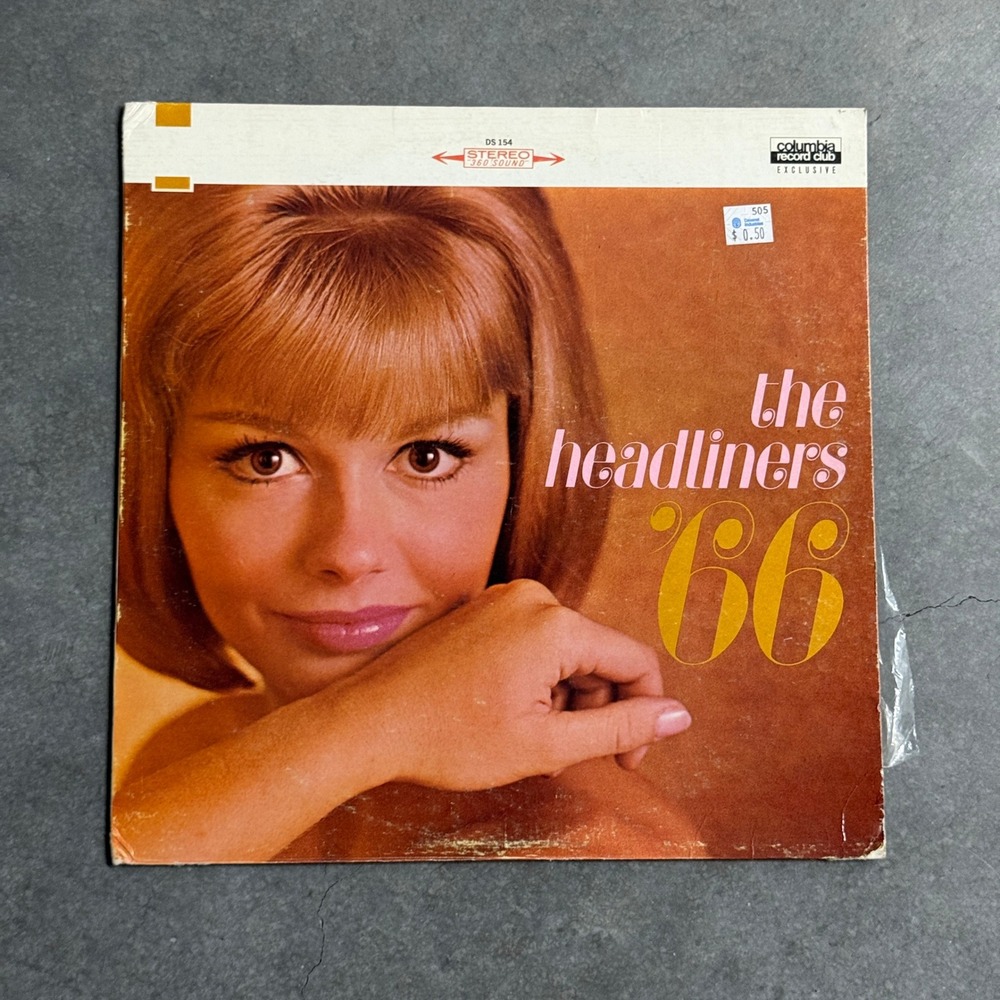 The Headliners 66 Vinyl LP Columbia Record Club Exclusive DS 154 Streisand LP